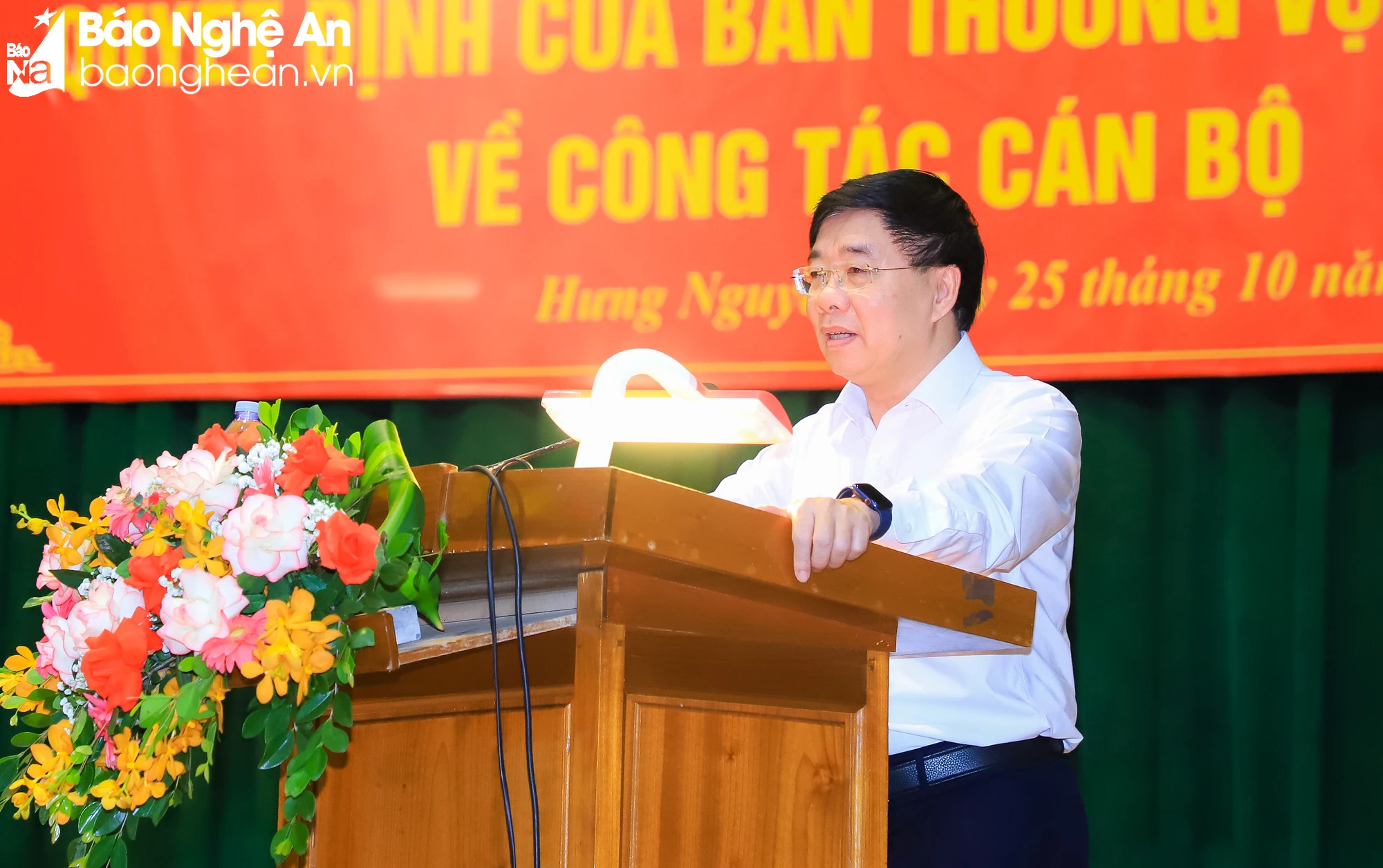  Điều động, chỉ định Giám đốc Sở Xây dựng Nghệ An giữ chức Bí thư Huyện ủy Hưng Nguyên - Ảnh 2.